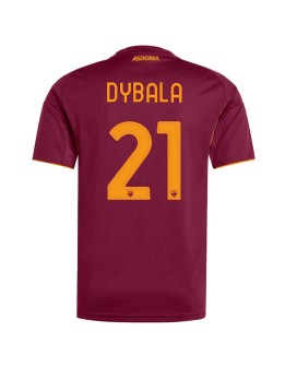AS Roma Paulo Dybala #21 Replika Hemmakläder 2025-26 Kortärmad